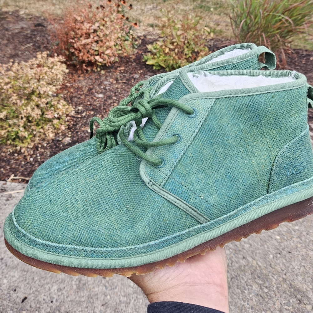 New men's ugg chuck up boots.